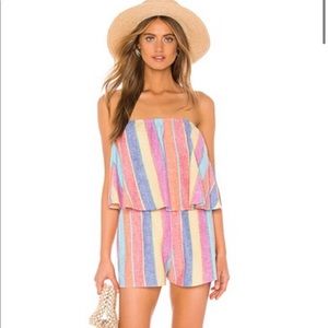 Show Me Your Mumu Thelma Stripe Romper